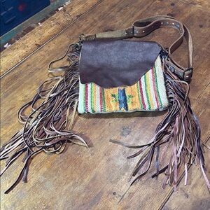 Southwestern concealed carry crossbody bag